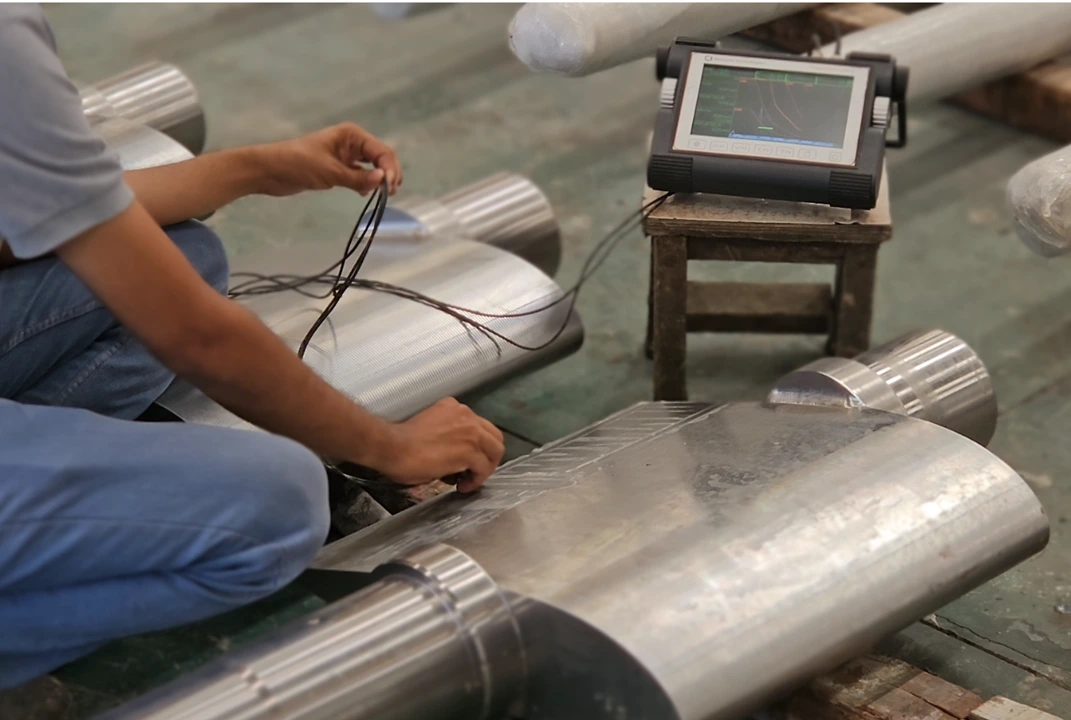 Ultrasonic Testing at APC Foundry