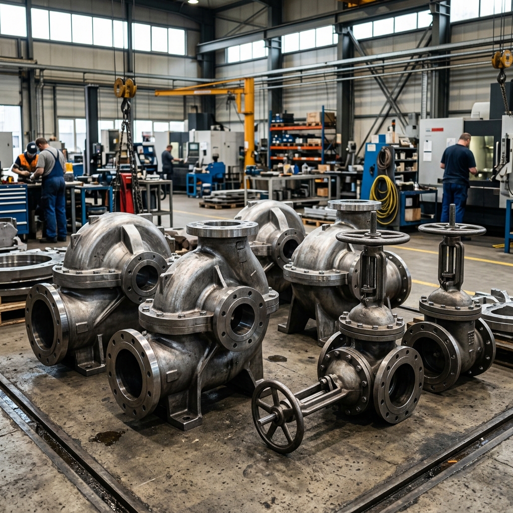 Industrial Pump and Valve Components